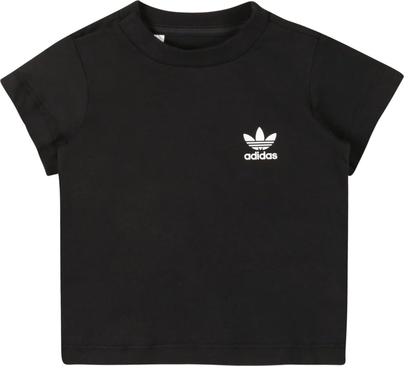 ADIDAS ORIGINALS Tričko černá / bílá