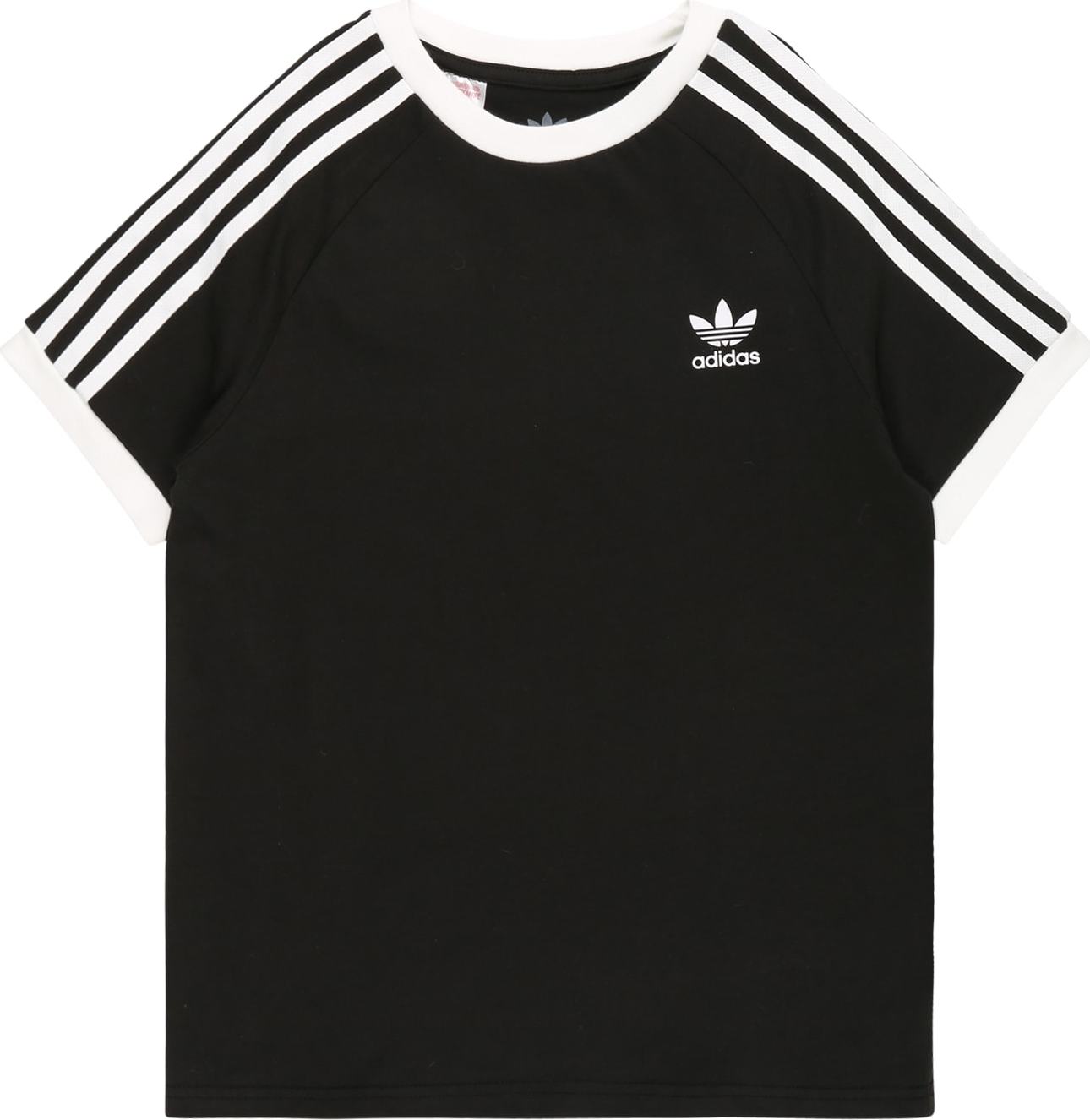 ADIDAS ORIGINALS Tričko černá / bílá