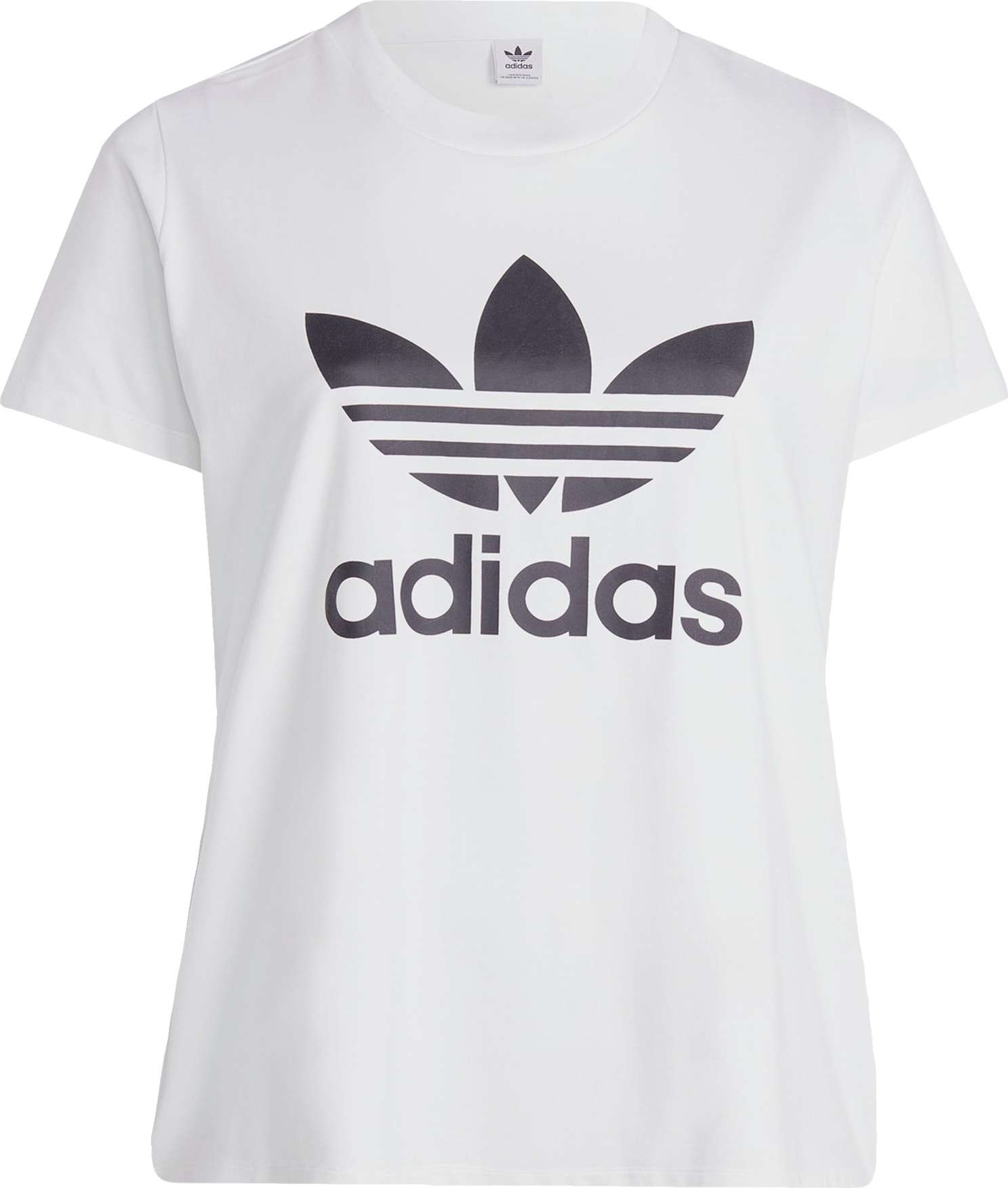 ADIDAS ORIGINALS Tričko černá / bílá