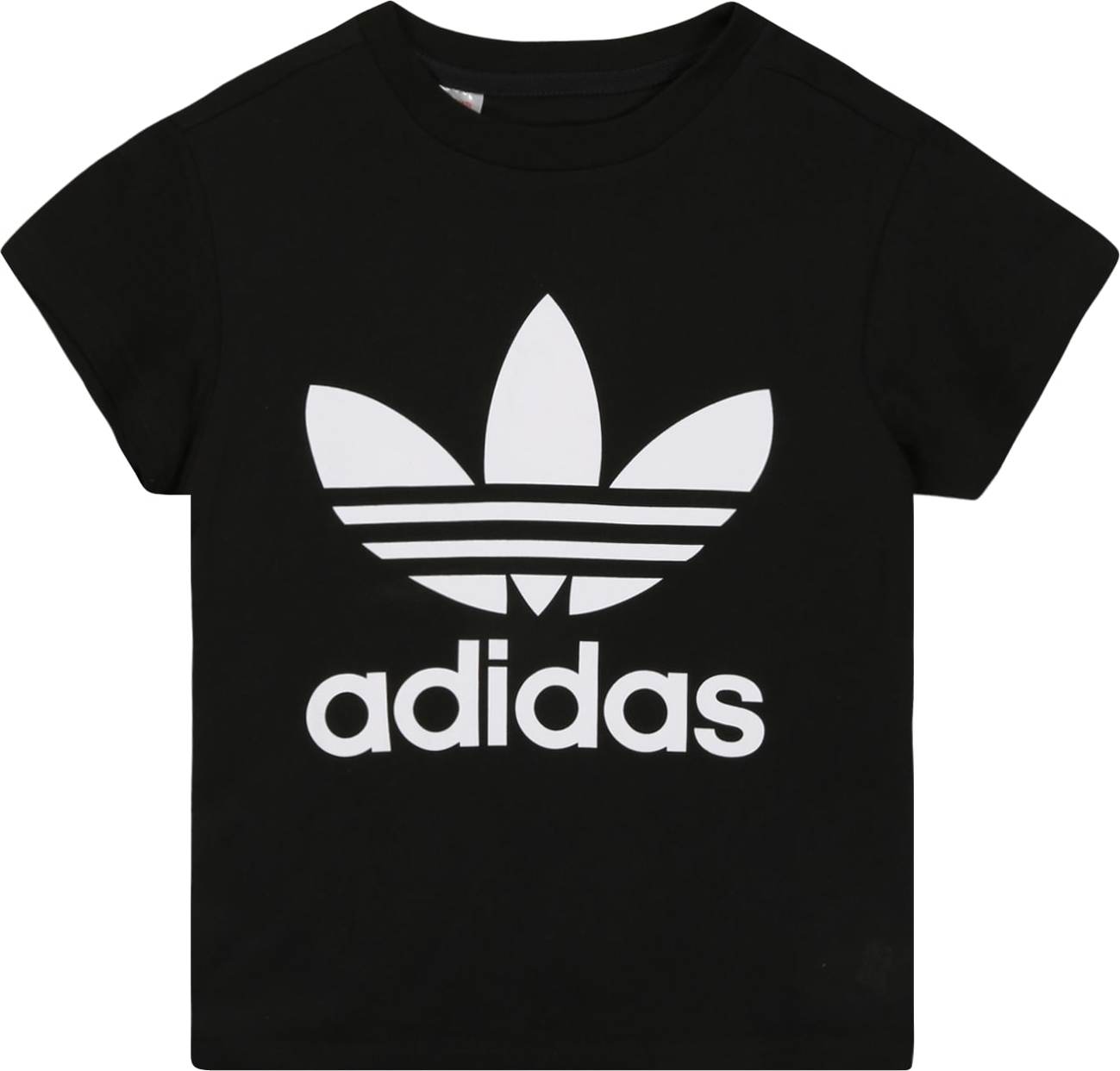 ADIDAS ORIGINALS Tričko černá / bílá