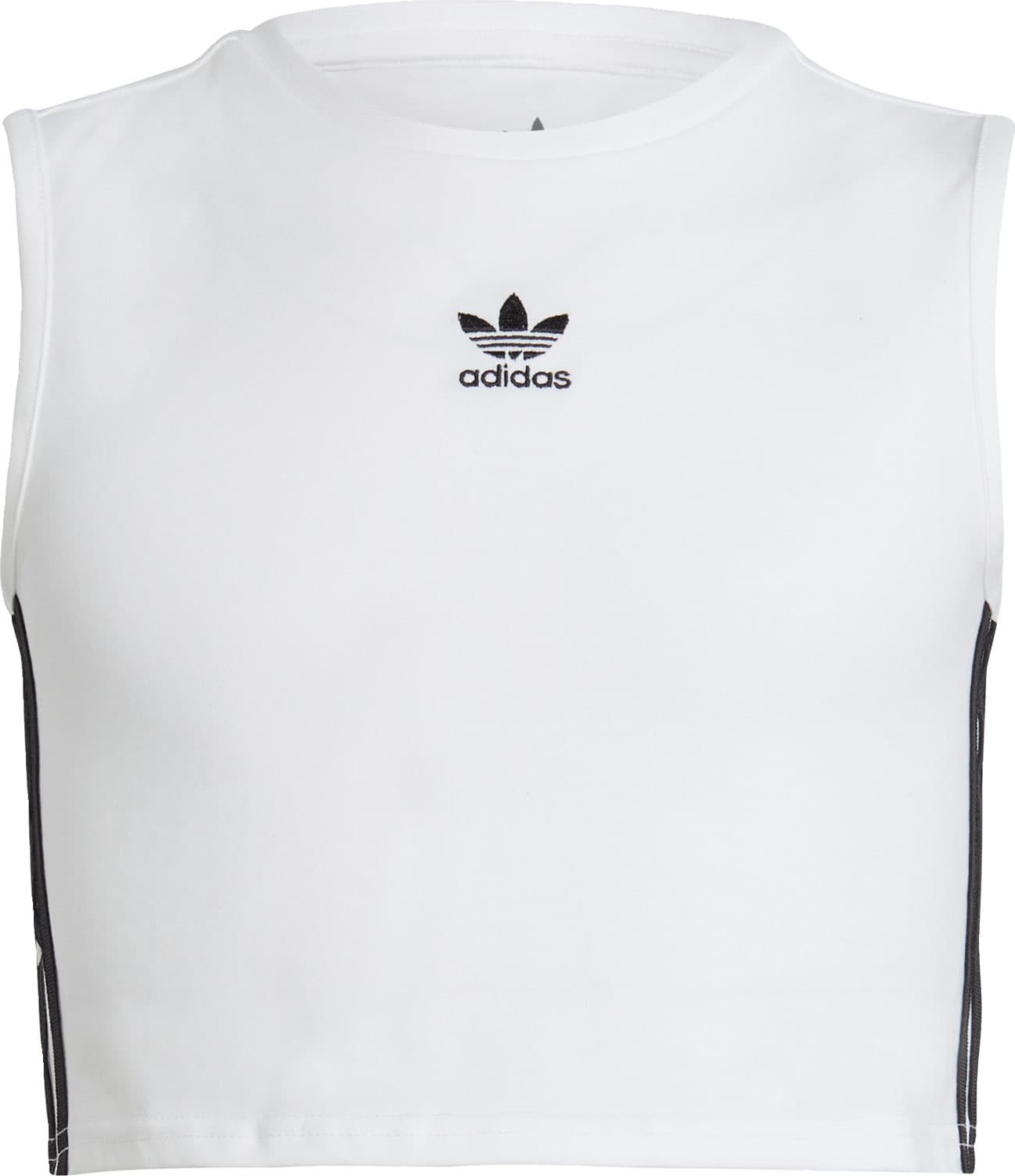 ADIDAS ORIGINALS Tričko černá / bílá