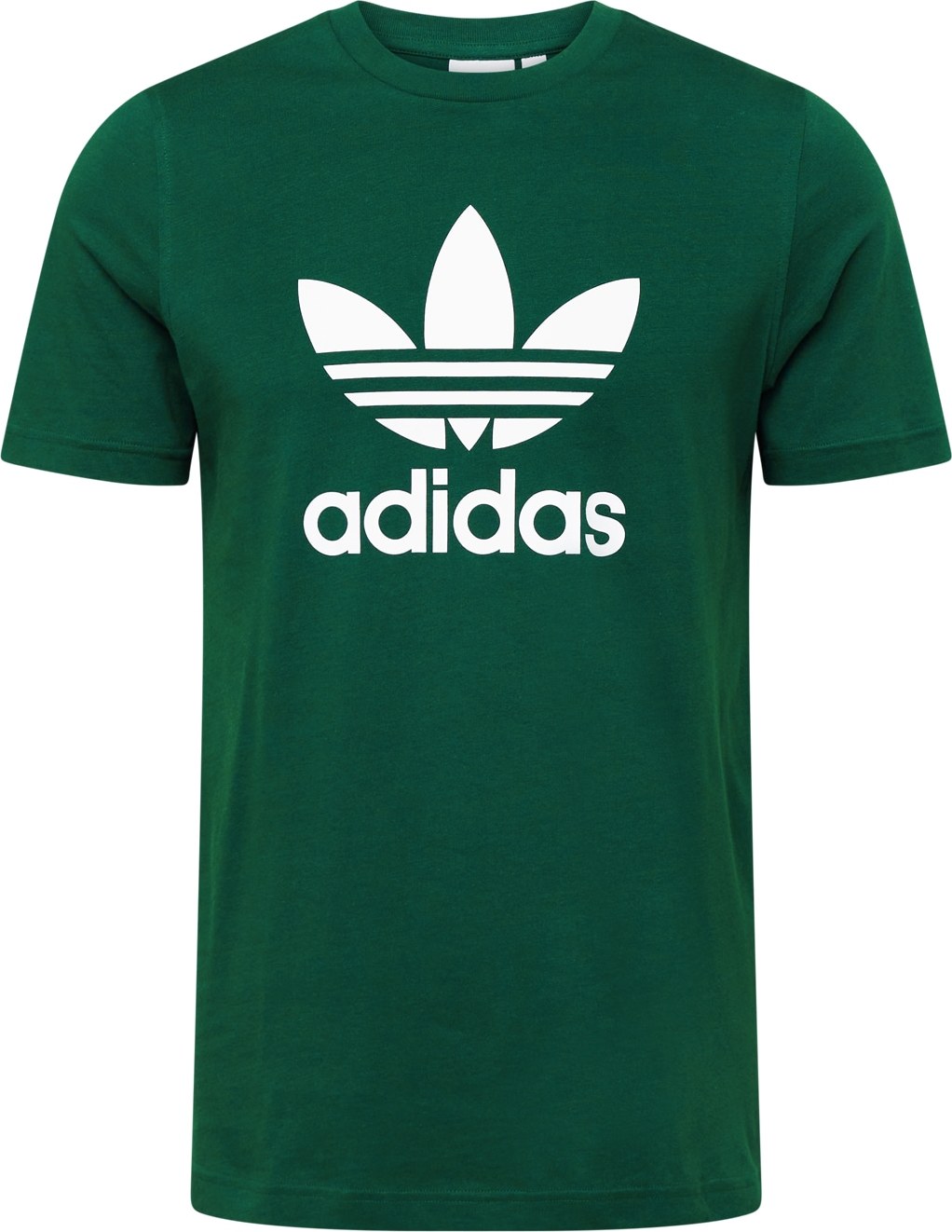 ADIDAS ORIGINALS Tričko tmavě zelená / bílá