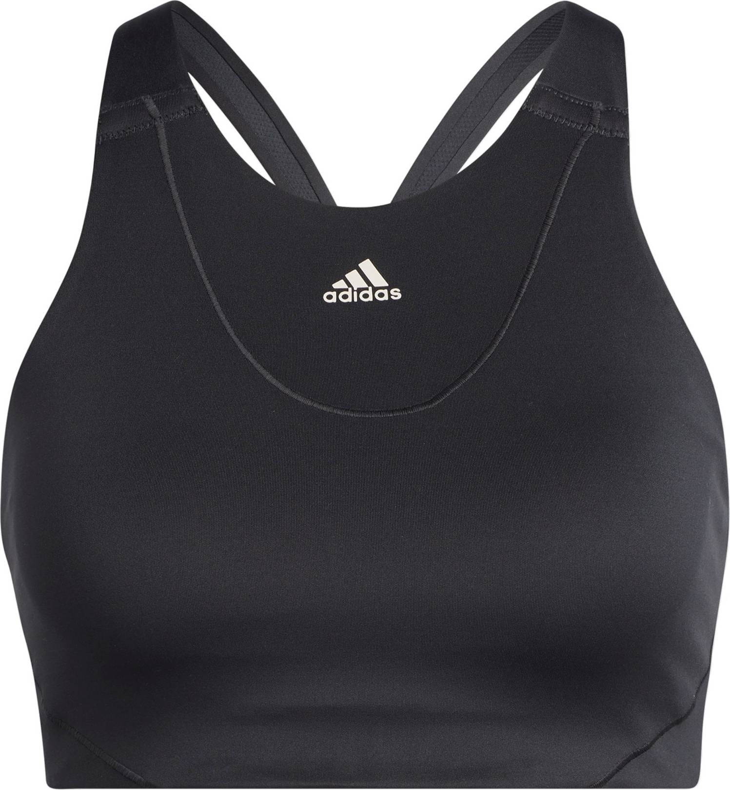 ADIDAS SPORTSWEAR Sportovní podprsenka antracitová / bílá