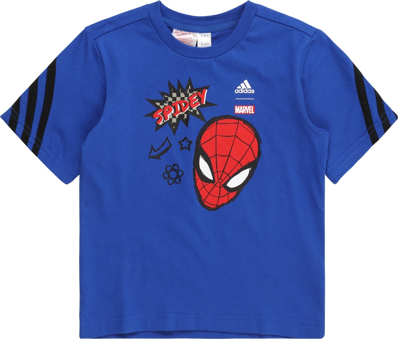 ADIDAS SPORTSWEAR Funkční tričko 'Spider-Man' tmavě modrá / červená / černá / bílá