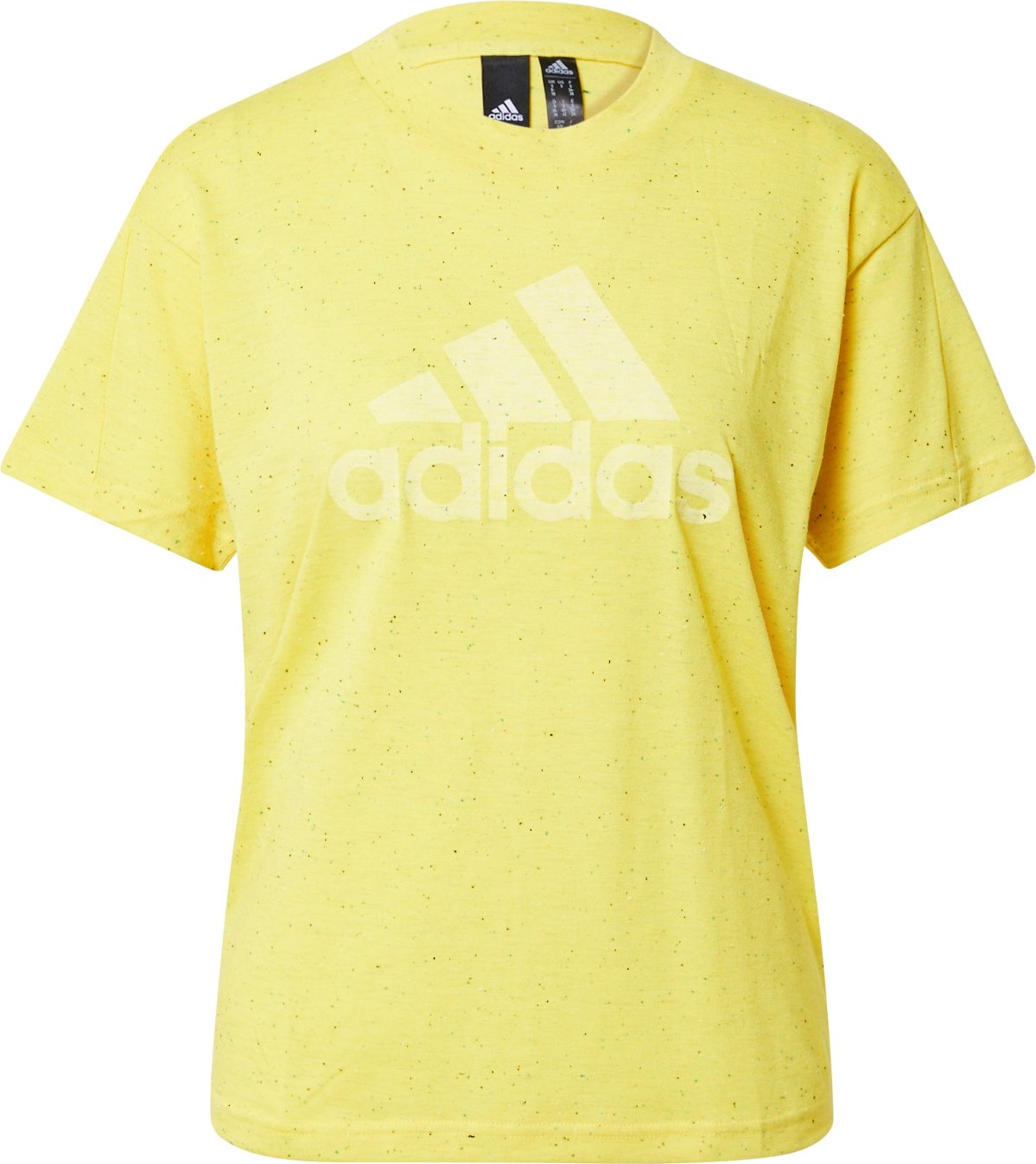 ADIDAS SPORTSWEAR Funkční tričko žlutá / bílá