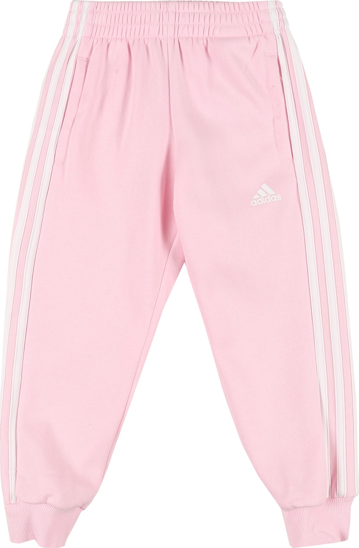 ADIDAS SPORTSWEAR Sportovní kalhoty růžová / bílá