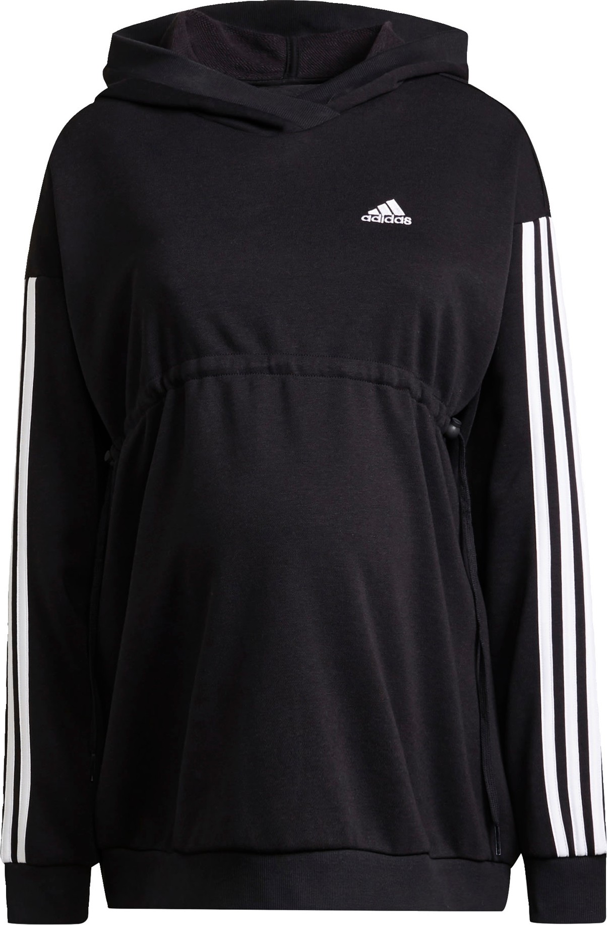 ADIDAS SPORTSWEAR Sportovní mikina černá / bílá