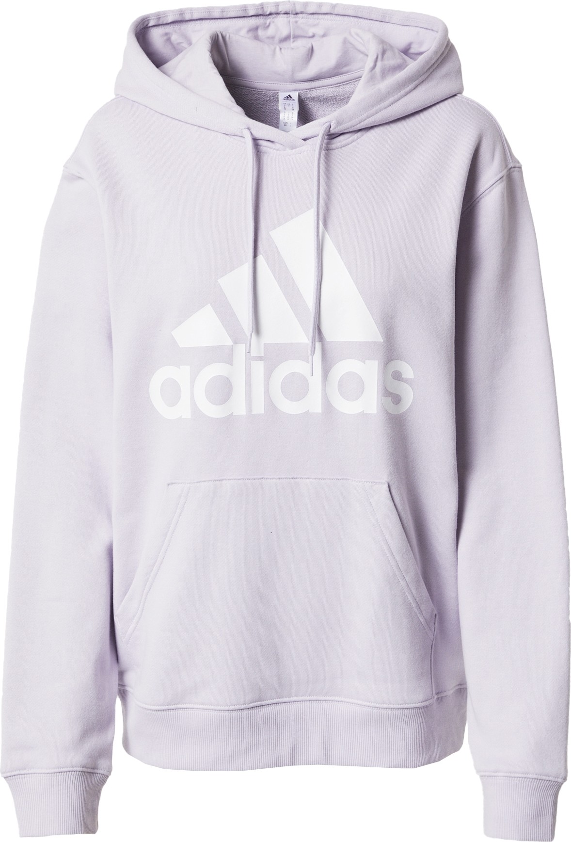 ADIDAS SPORTSWEAR Sportovní mikina šeříková / bílá