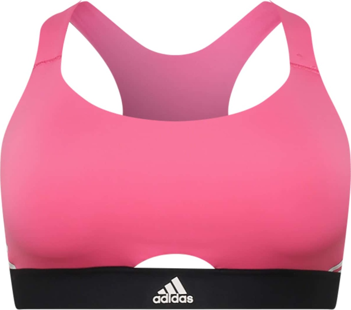 ADIDAS SPORTSWEAR Sportovní podprsenka fialová / černá / bílá