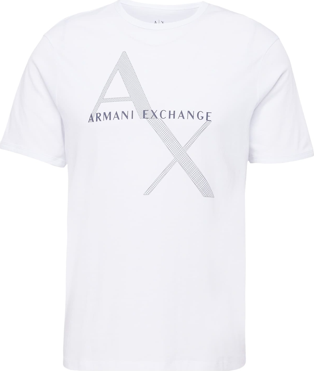 ARMANI EXCHANGE Tričko námořnická modř / bílá