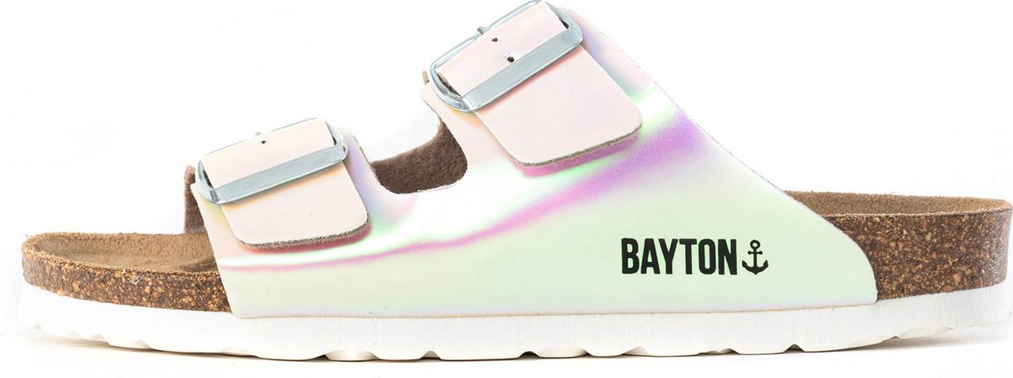 Bayton Pantofle 'Atlas' pink / bílá