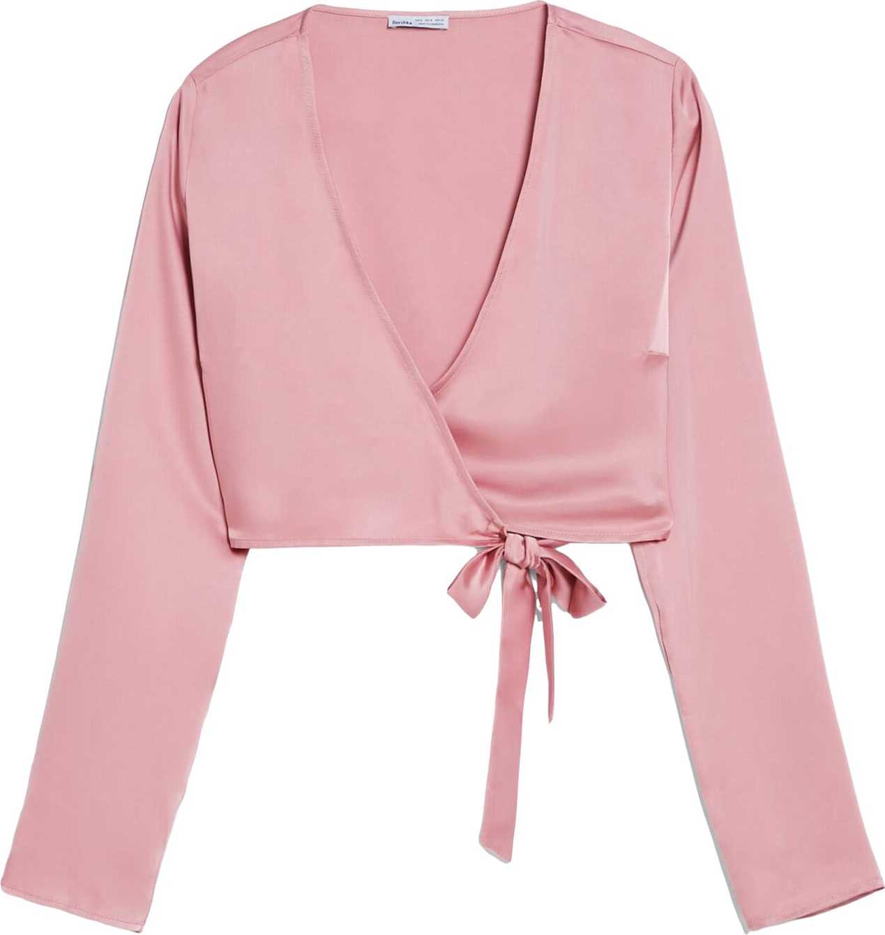 Bershka Tričko pink