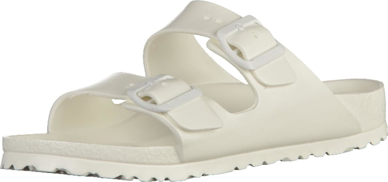 BIRKENSTOCK Pantofle 'Arizona' bílá