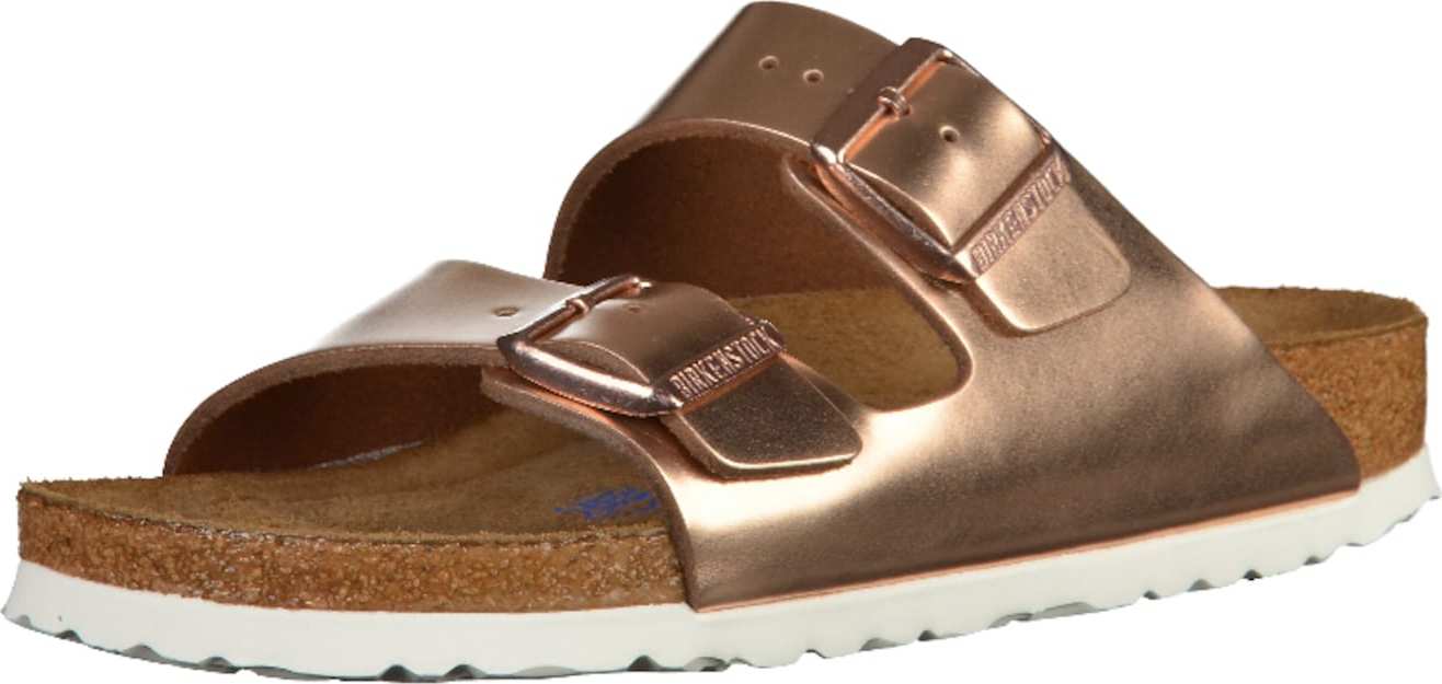 BIRKENSTOCK Pantofle 'Arizona' růžově zlatá