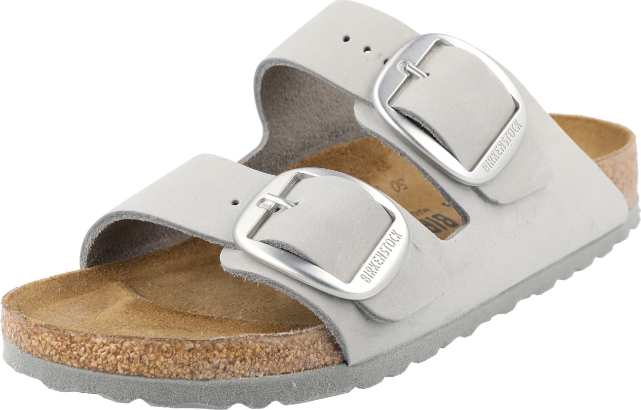 BIRKENSTOCK Pantofle 'Arizona' světle šedá