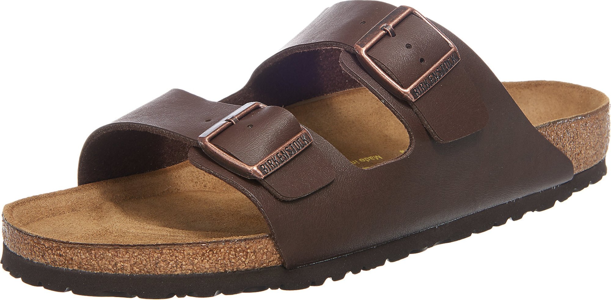 BIRKENSTOCK Pantofle hnědá