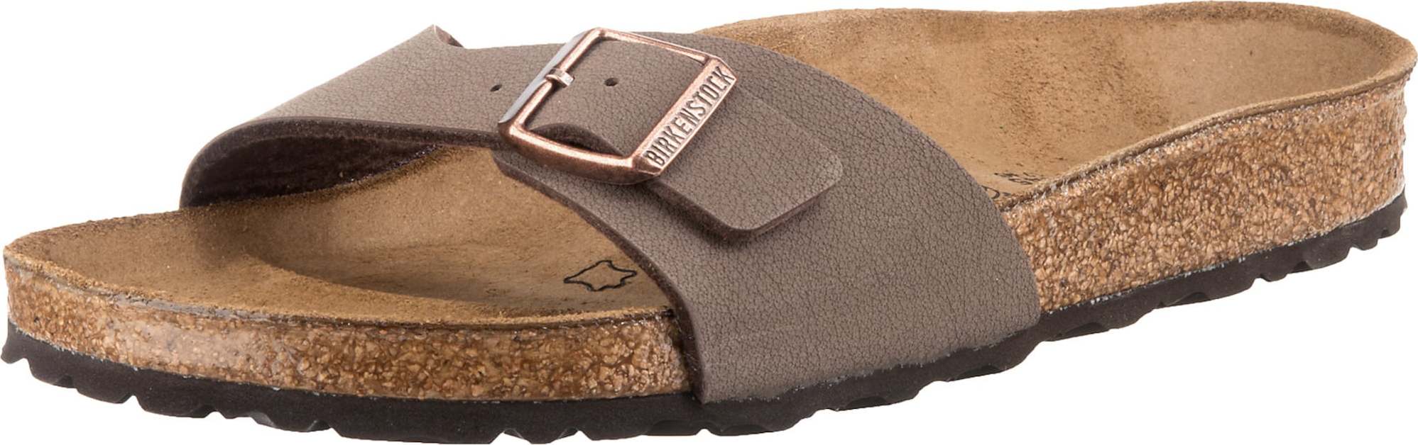 BIRKENSTOCK Pantofle 'Madrid' světle hnědá