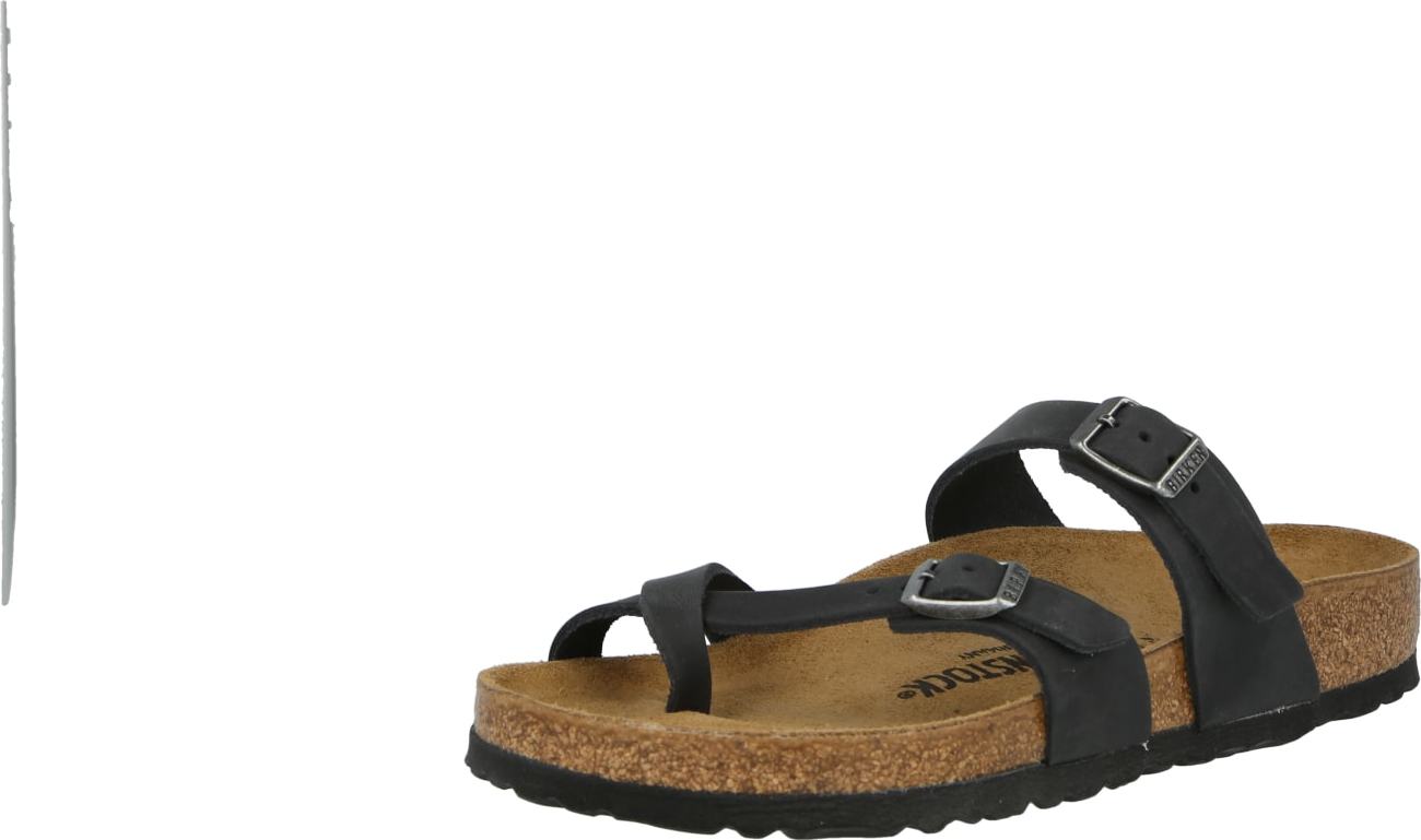 BIRKENSTOCK Žabky 'Mayari' černá