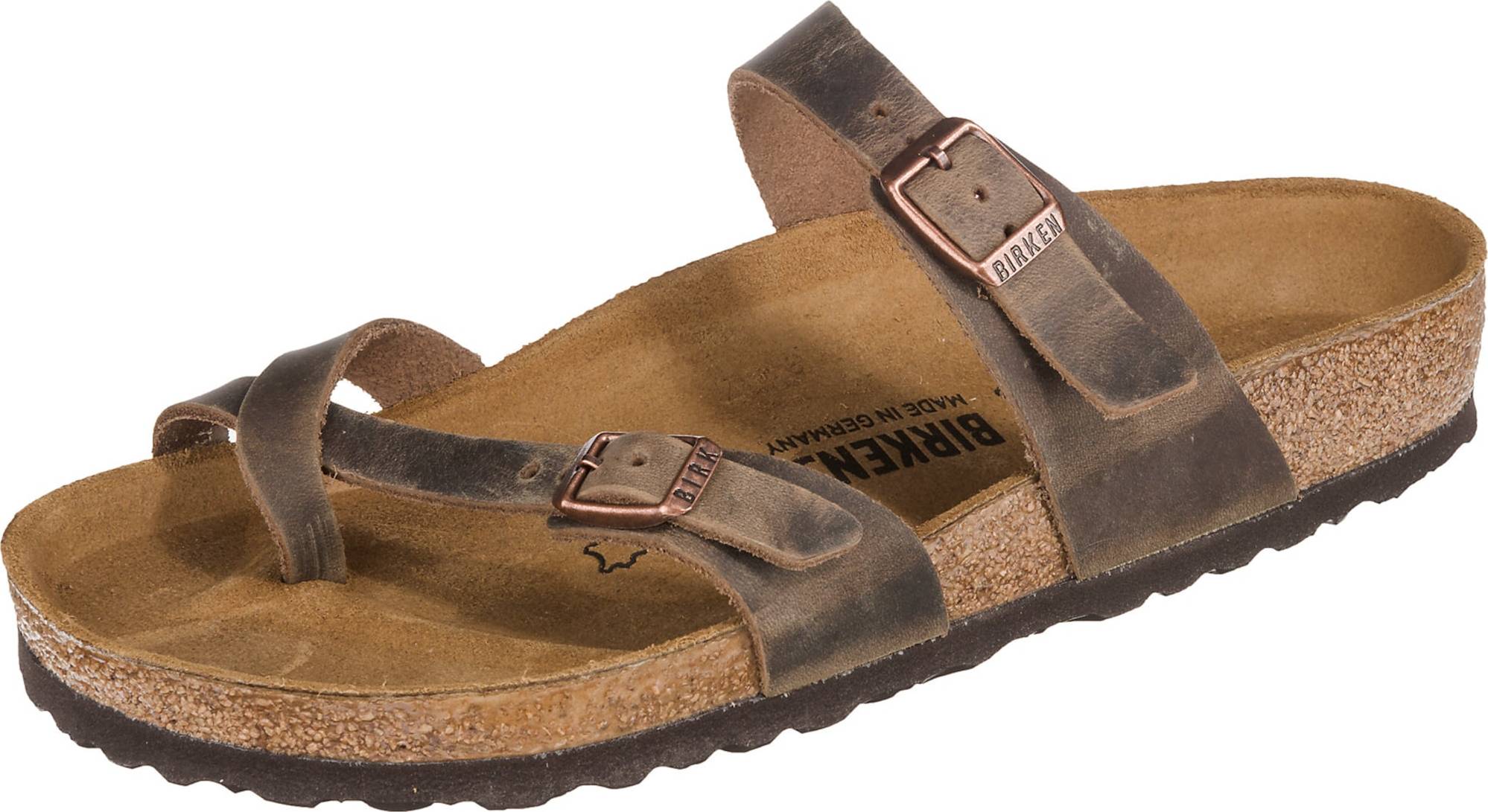 BIRKENSTOCK Žabky 'Mayari' hnědá