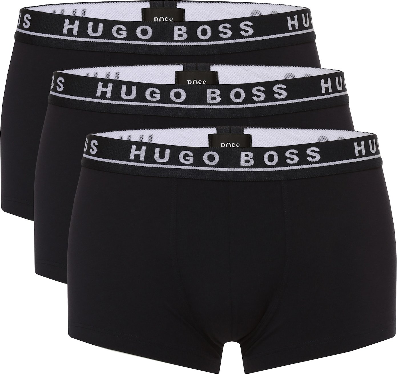 BOSS Black Boxerky námořnická modř / bílá