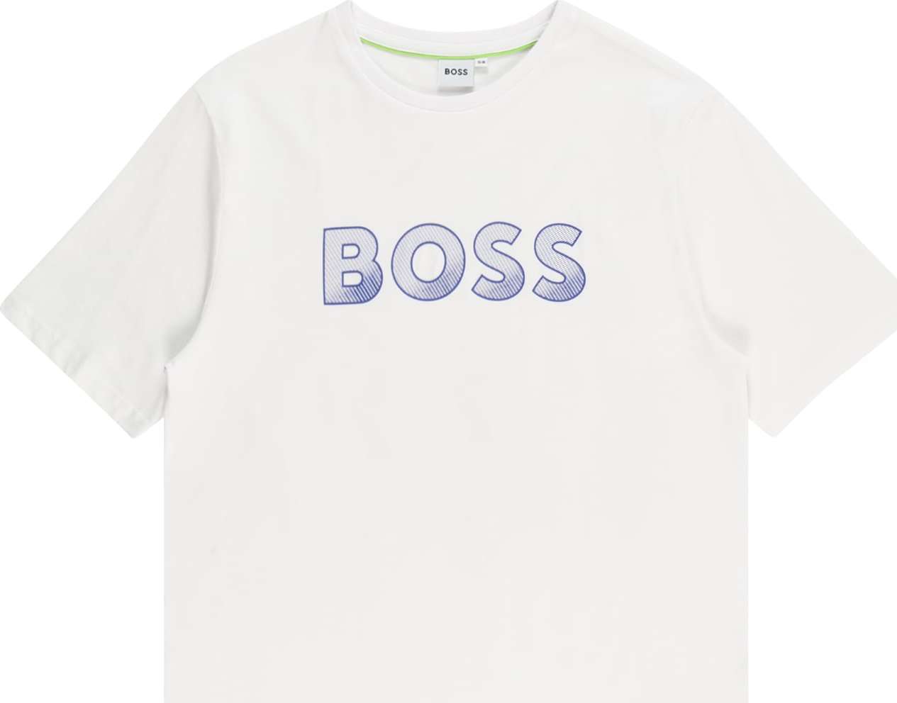 BOSS Kidswear Tričko indigo / tmavě fialová / bílá