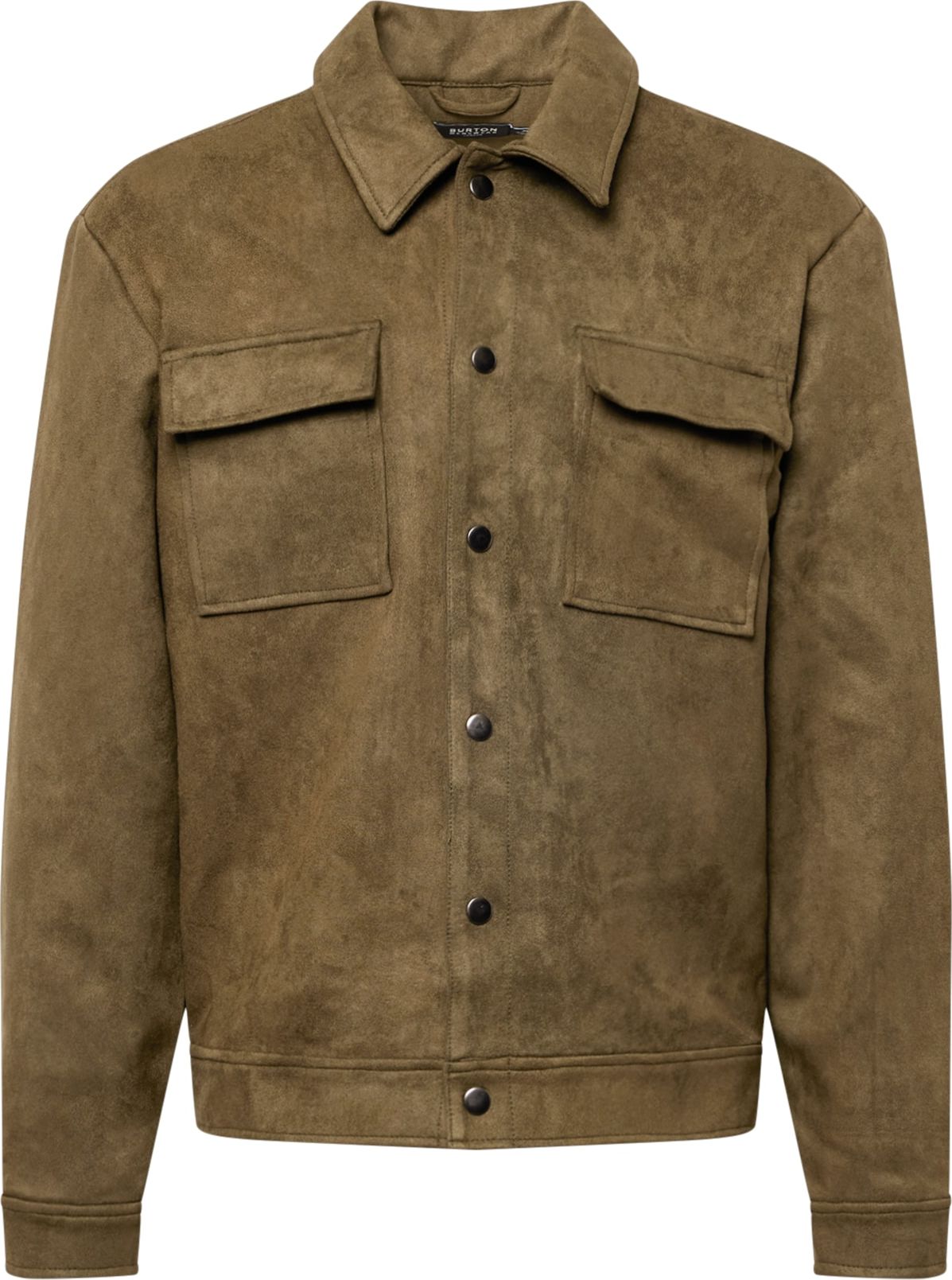 BURTON MENSWEAR LONDON Přechodná bunda khaki