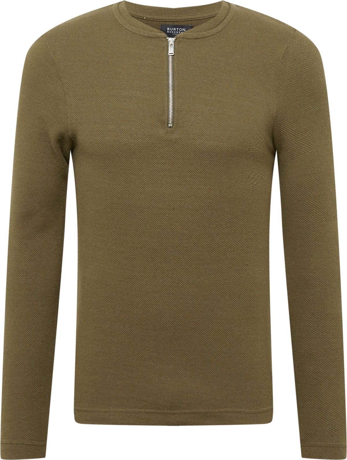 BURTON MENSWEAR LONDON Tričko khaki