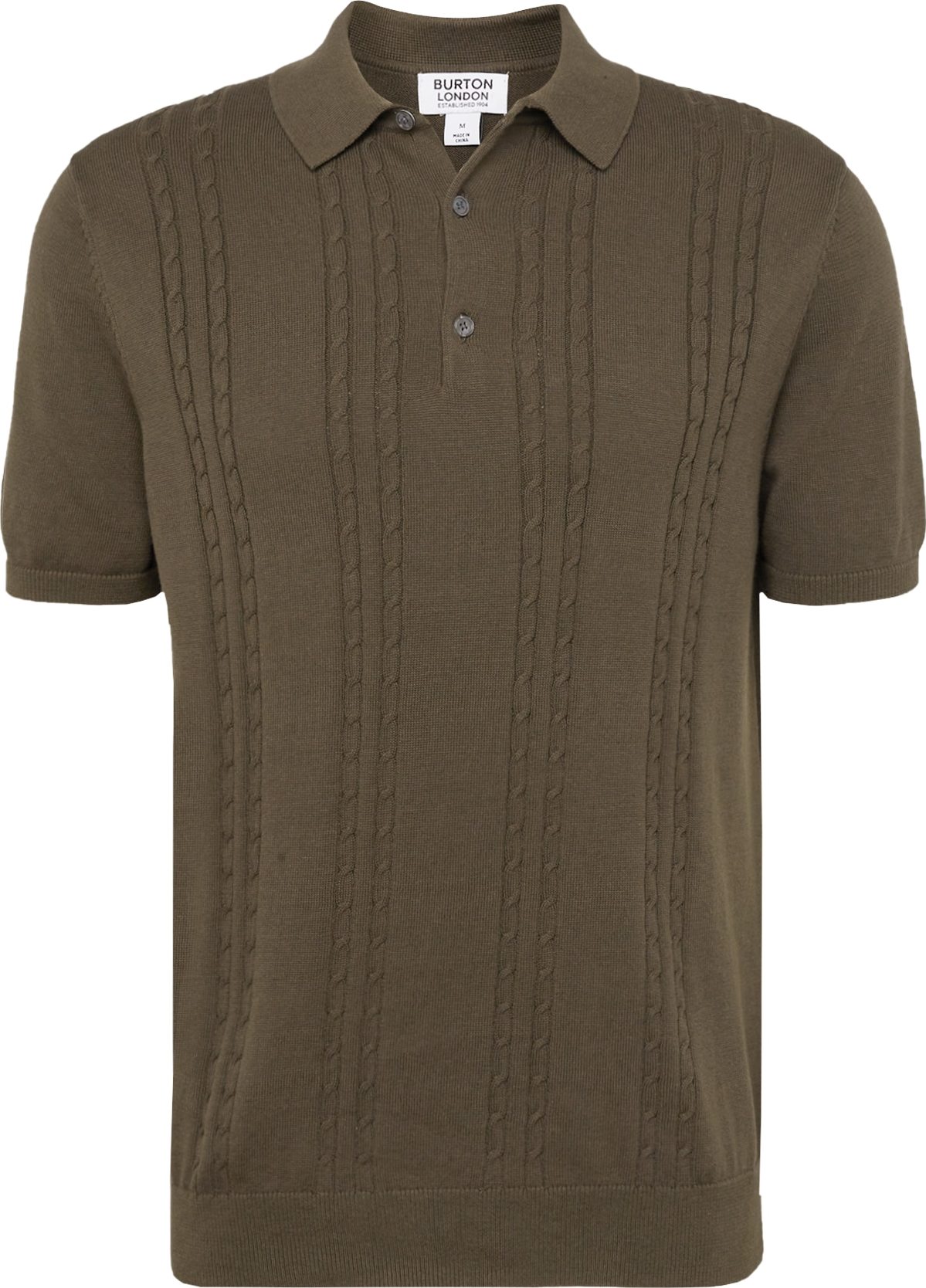 BURTON MENSWEAR LONDON Tričko khaki