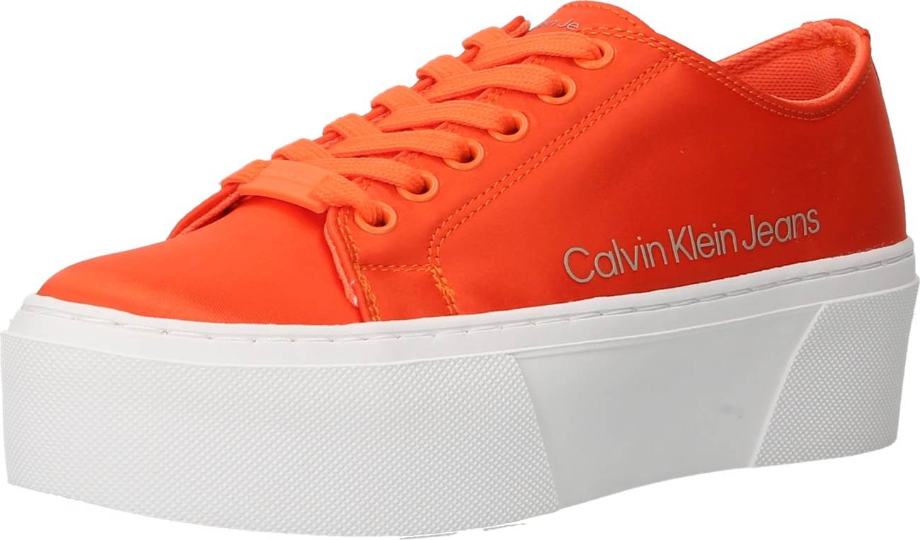 Calvin Klein Jeans Tenisky ohnivá červená