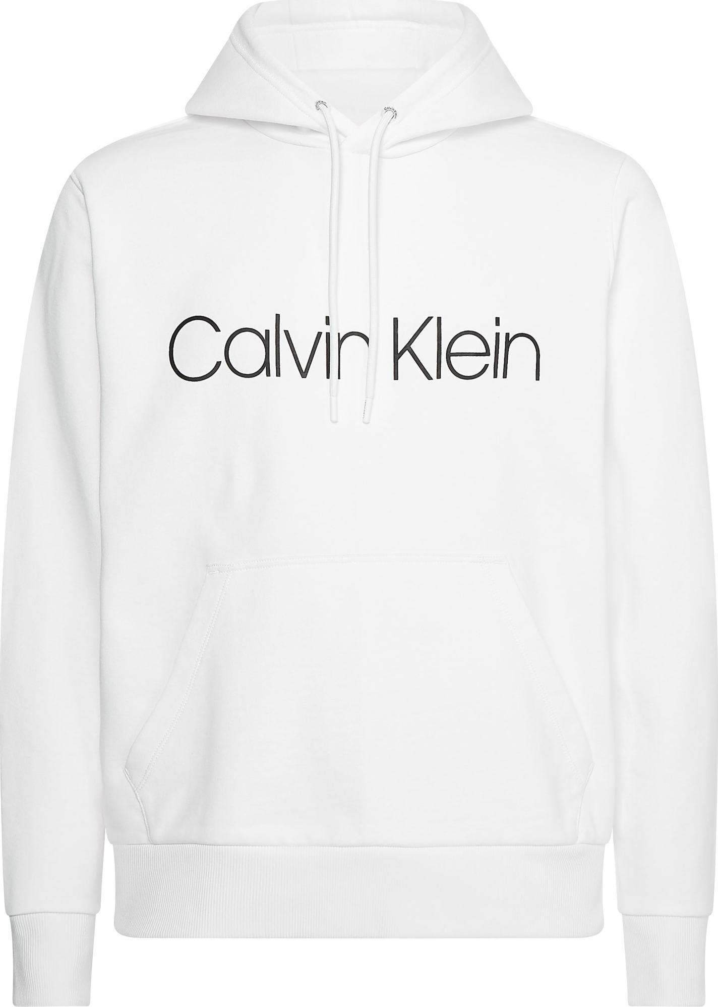 Calvin Klein Mikina černá / bílá