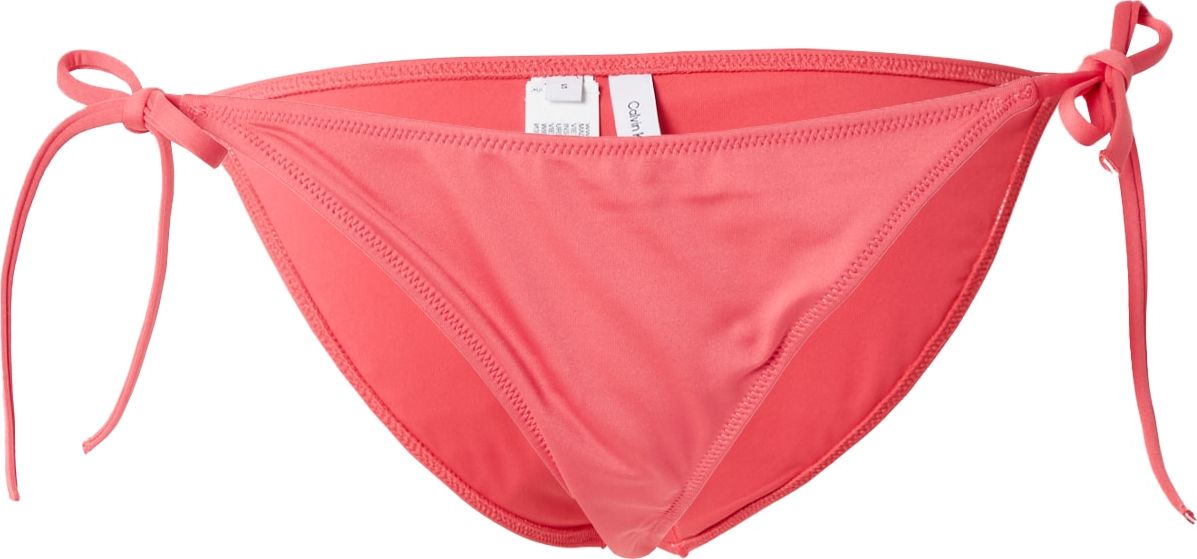 Calvin Klein Swimwear Spodní díl plavek magenta