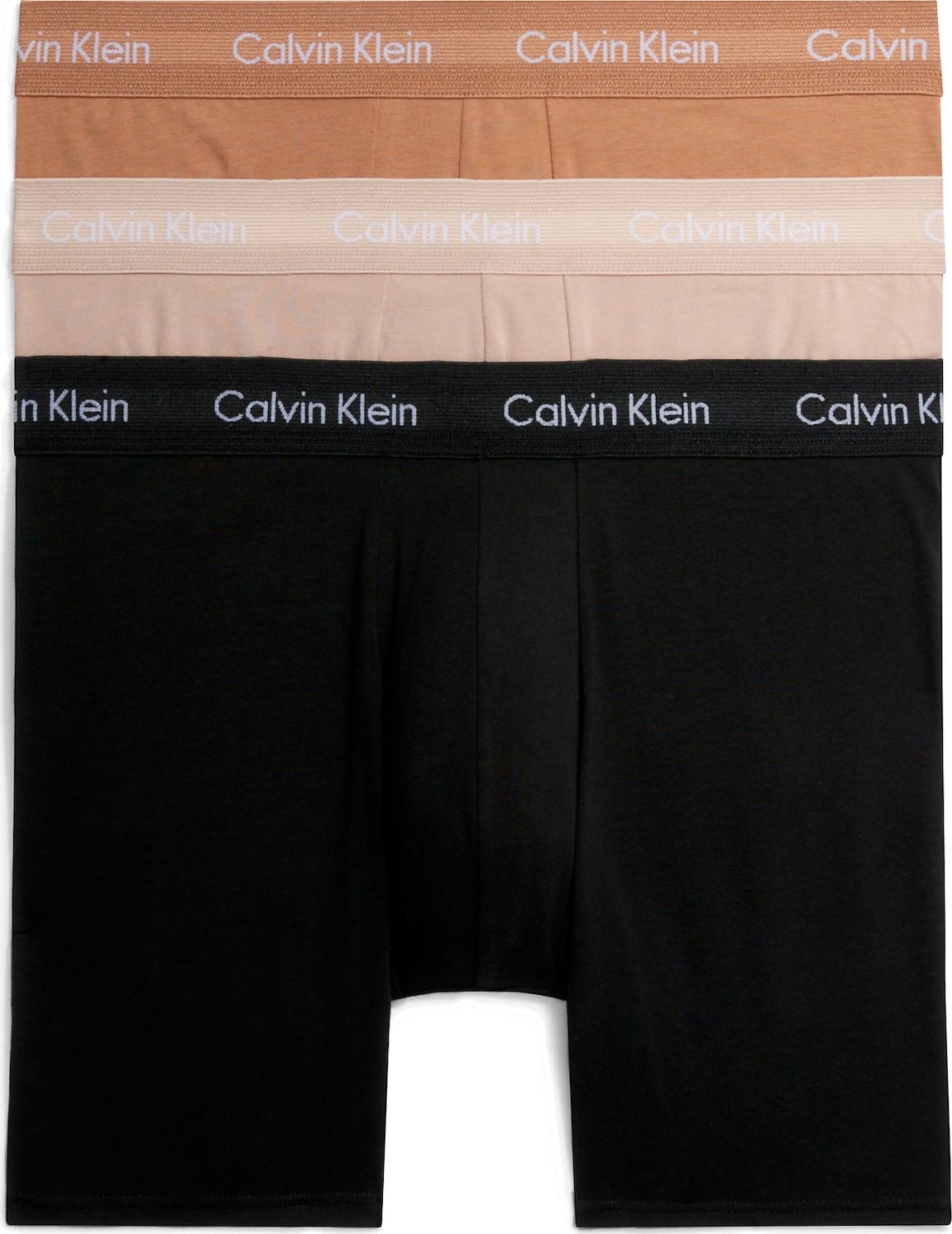 Calvin Klein Underwear Boxerky béžová / písková / černá / bílá