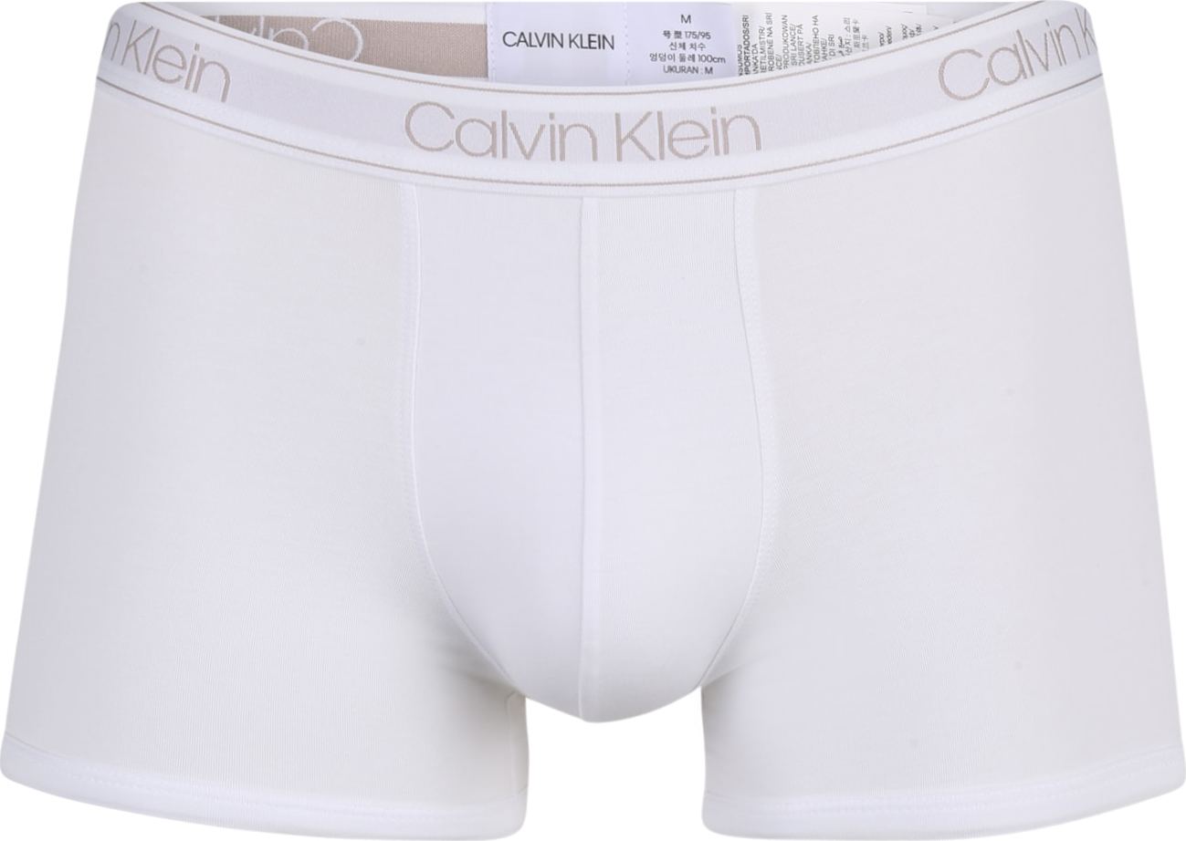 Calvin Klein Underwear Boxerky světle hnědá / bílá