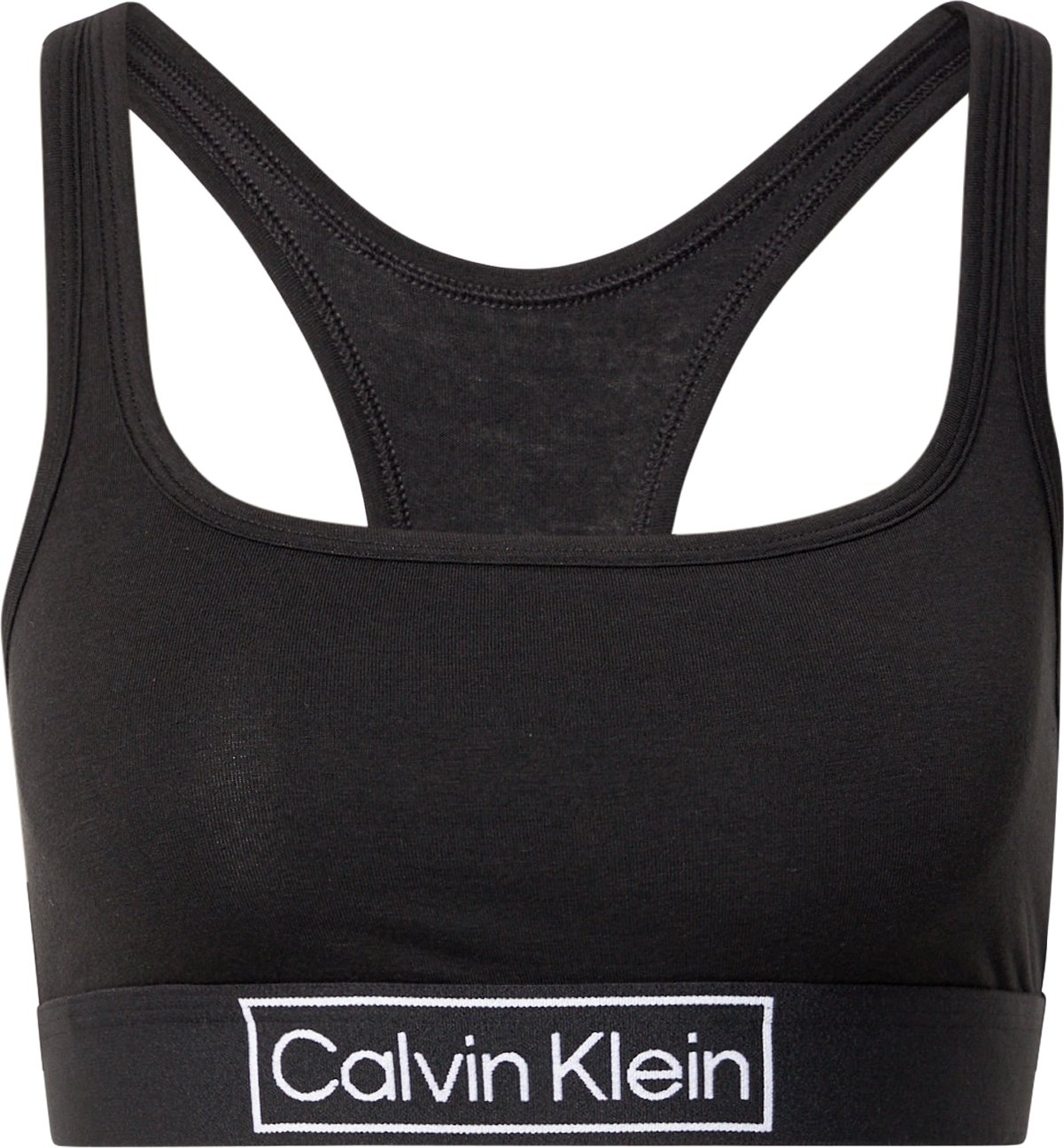 Calvin Klein Underwear Podprsenka černá / bílá