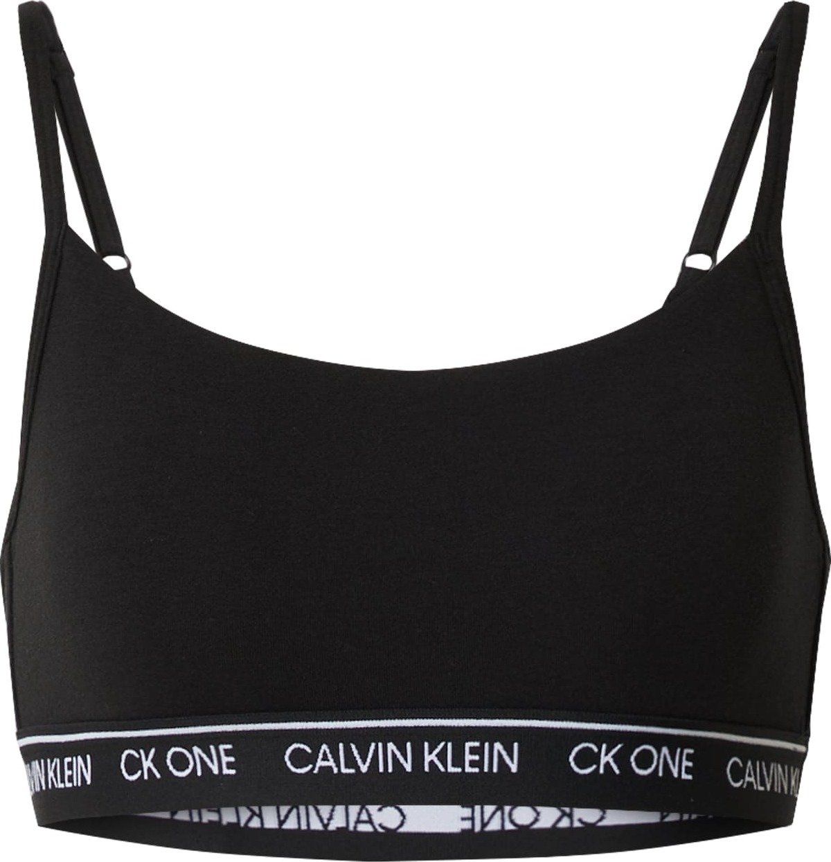 Calvin Klein Underwear Podprsenka černá / bílá