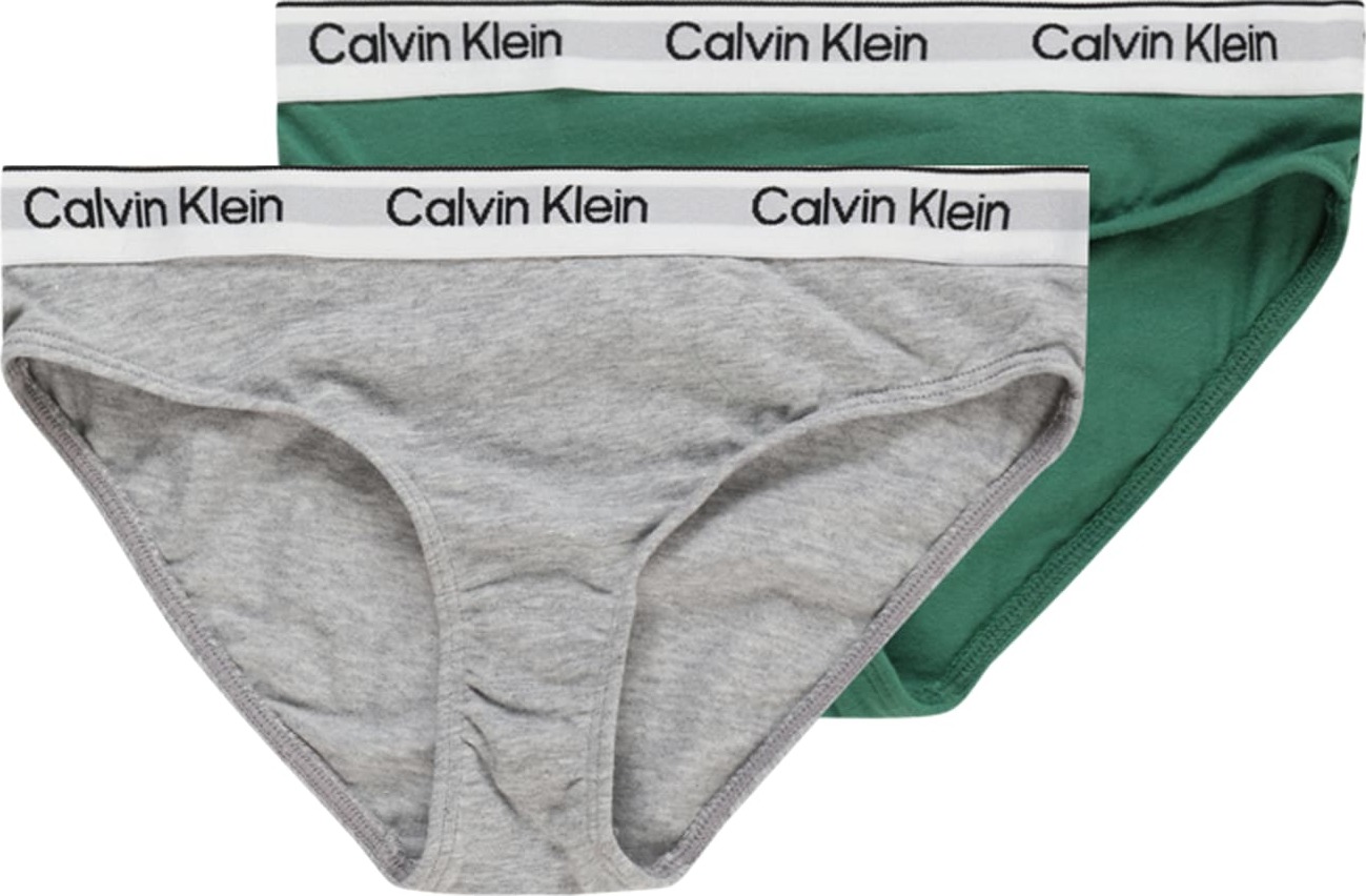 Calvin Klein Underwear Spodní prádlo šedý melír / zelená / černá / bílá