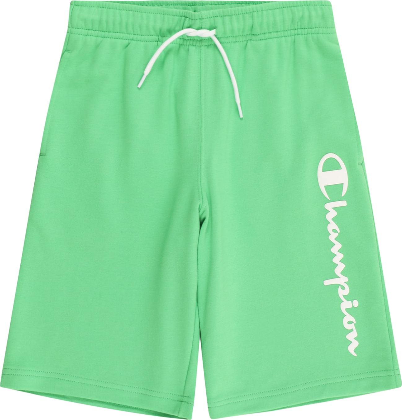 Champion Authentic Athletic Apparel Kalhoty kiwi / bílá