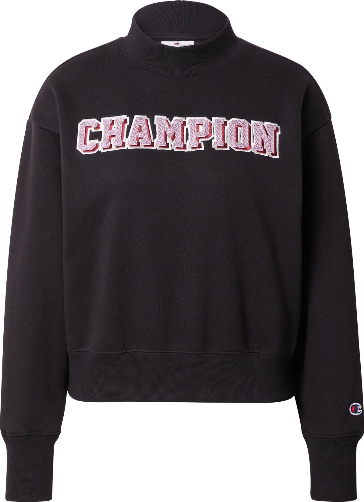 Champion Authentic Athletic Apparel Mikina pink / černá / bílá