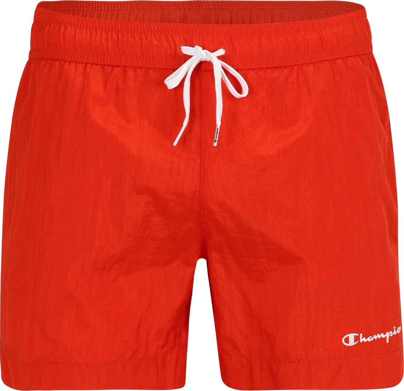 Champion Authentic Athletic Apparel Plavecké šortky tmavě oranžová / bílá