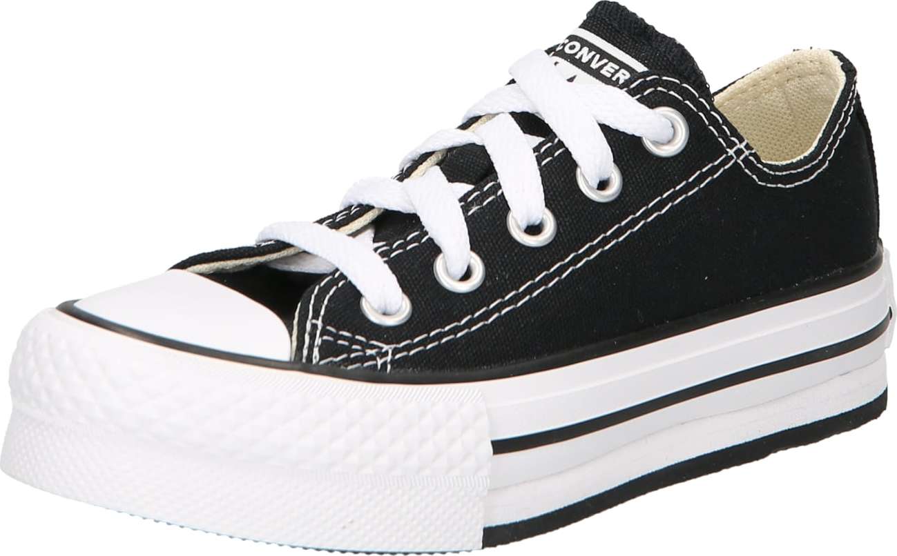 CONVERSE Tenisky 'Chuck Taylor All Star' černá / bílá