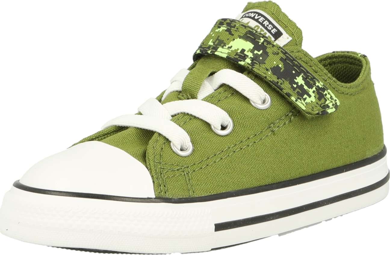 CONVERSE Tenisky 'CHUCK TAYLOR ALL STAR' jablko / světle zelená / tmavě zelená