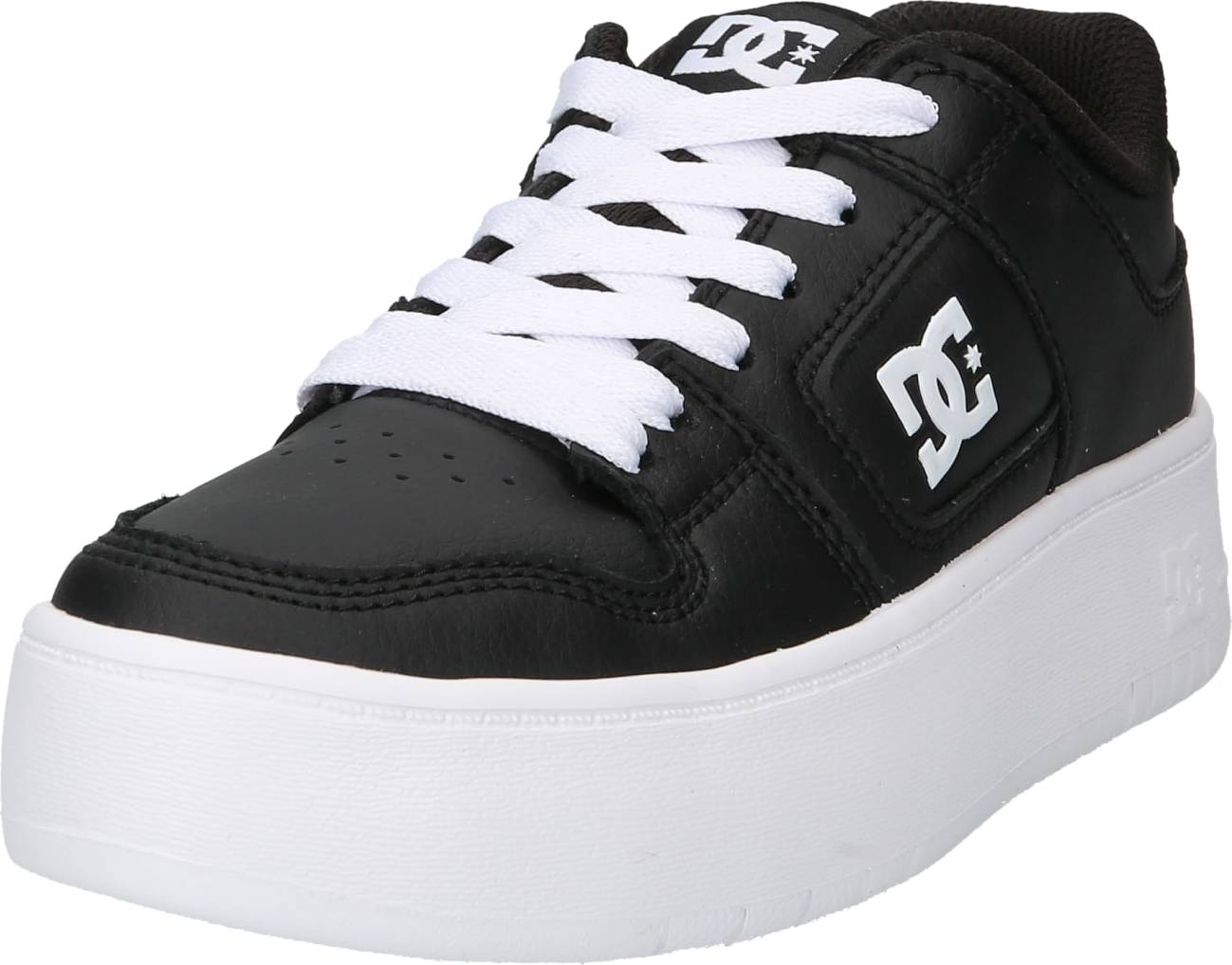 DC Shoes Tenisky 'MANTECA' černá / bílá