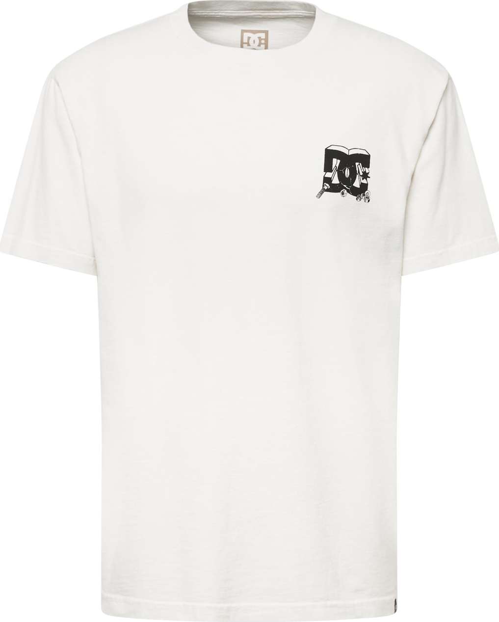 DC Shoes Tričko černá / bílá