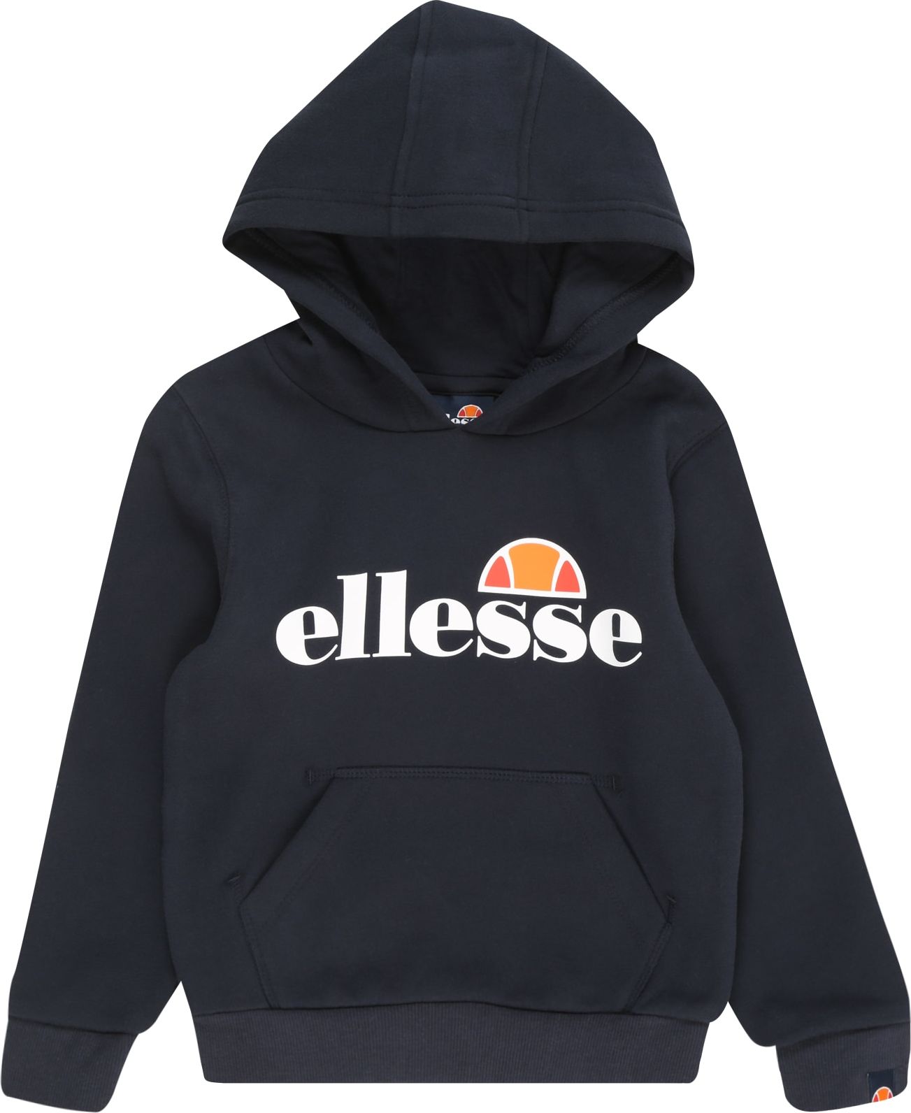 ELLESSE Mikina 'Jero Oh' námořnická modř / oranžová / červená / bílá