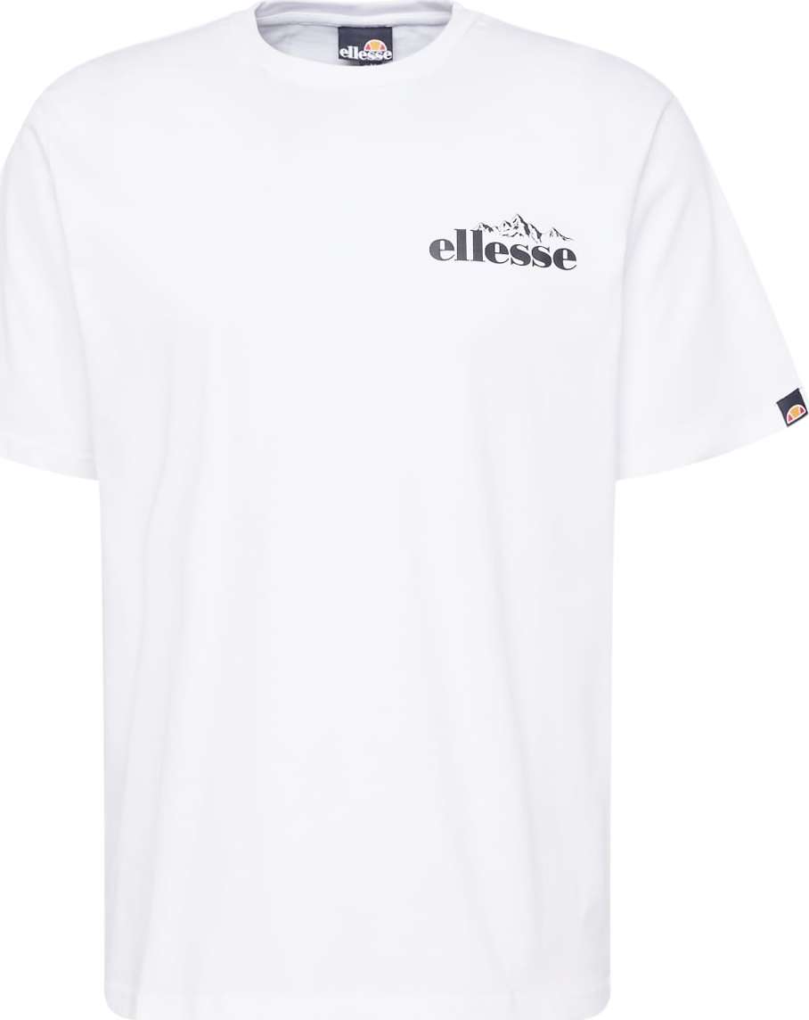 ELLESSE Tričko 'Lumlock' černá / bílá