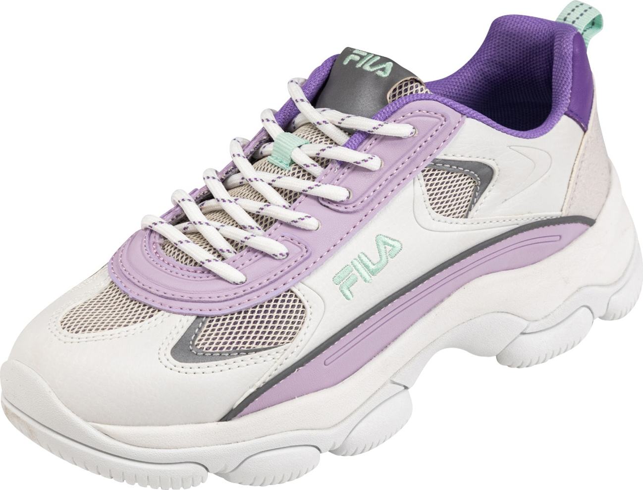 FILA Tenisky 'STRADA LUCID' šedá / světle fialová / bílá