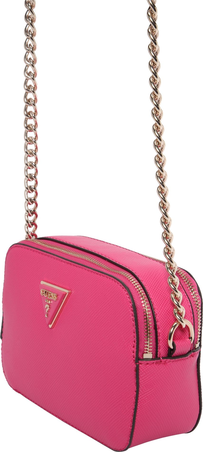 GUESS Taška přes rameno 'NOELLE' pink / černá