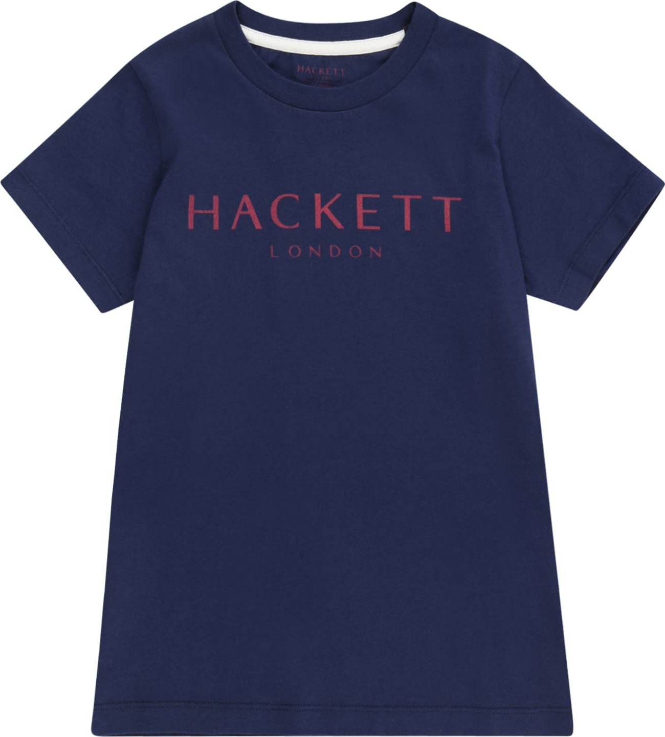 Hackett London Tričko námořnická modř / grenadina