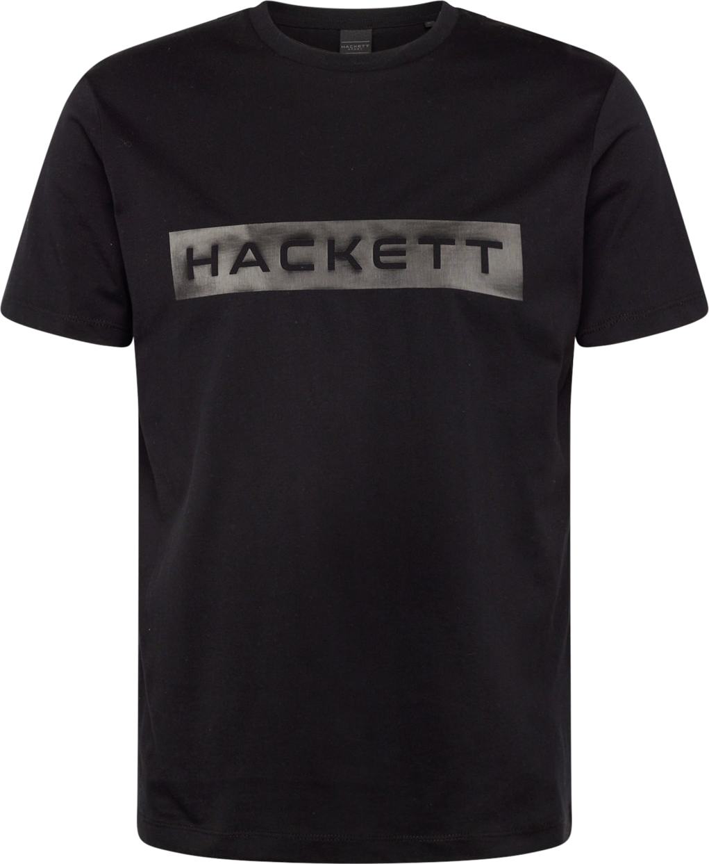 Hackett London Tričko tmavě šedá / černá