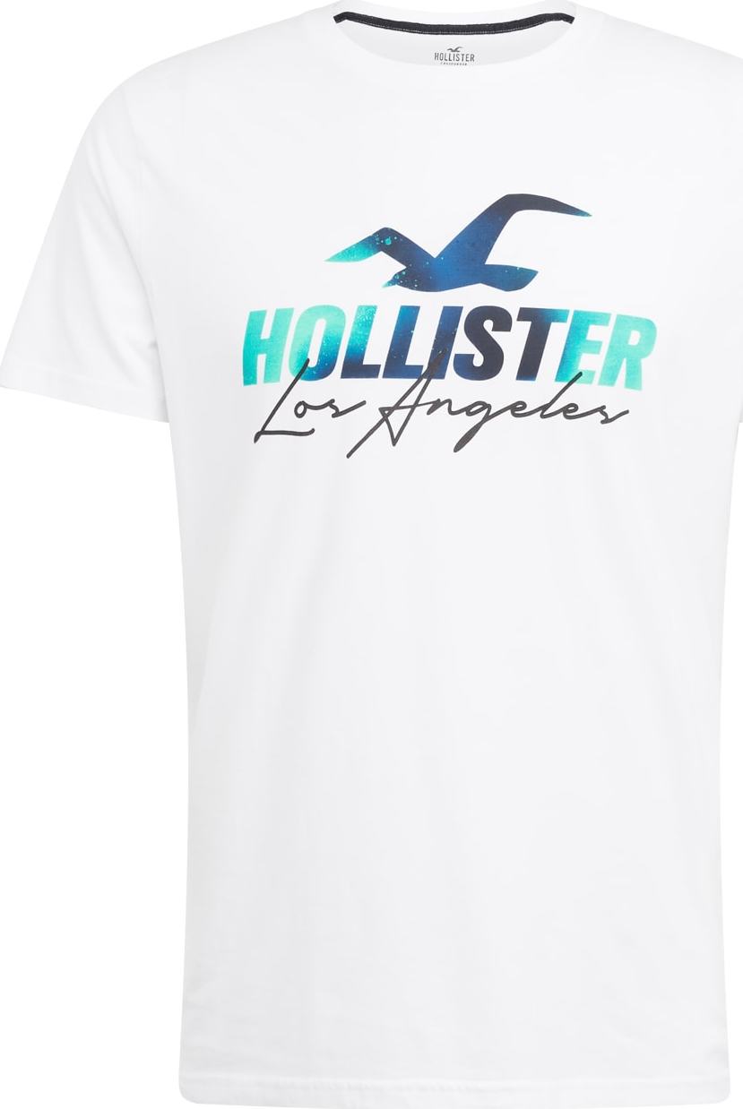 HOLLISTER Tričko mix barev / bílá